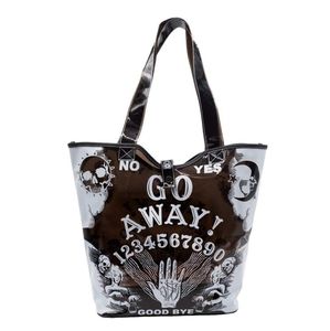 Go Away Ouija PVC Beach Tote Kreepsville 666 Spirit Board Gothic Supernatural